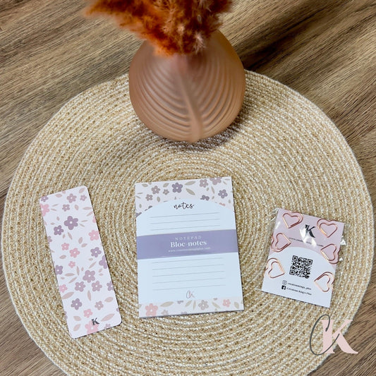 Ensemble-cadeau Papeterie Stylée - Créations KingA+