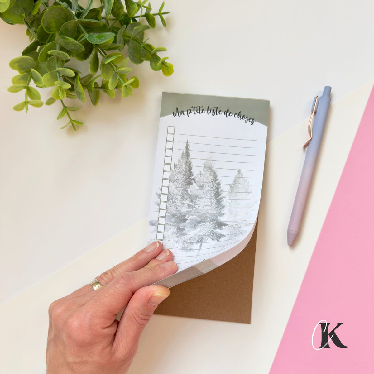 Liste de tâches | Thème de Noël (To do list)