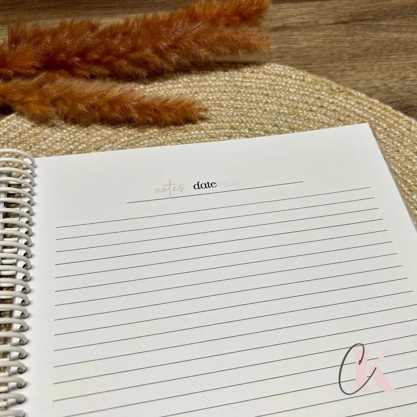 Agenda Planificateur Non Daté Grand Public | Couverture Rigide | 8.5x11