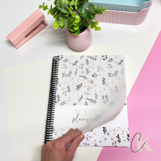 Agenda planificateur non-daté | Grand public | Motif floral
