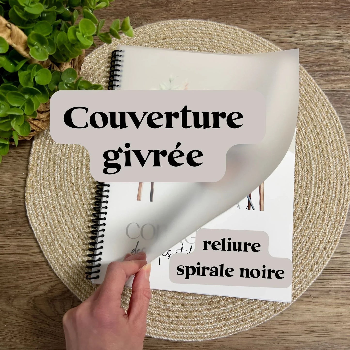Cahier de notes | Floral Pétales Délicats | EN