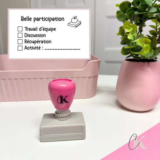 Étampe Belle participation | Rectangle 12 - Étampe