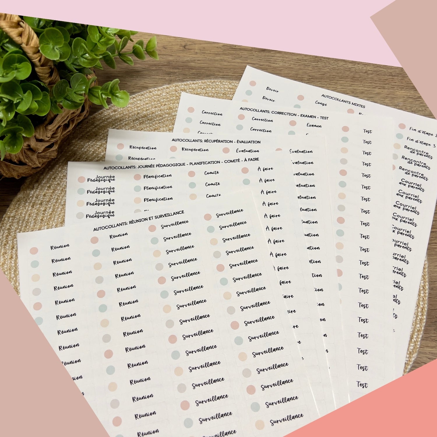 Autocollants (Stickers) - Créations KingA+