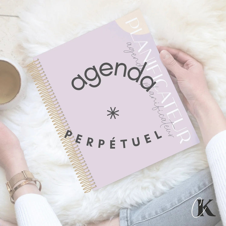 Agenda perpétuel - Créations KingA+