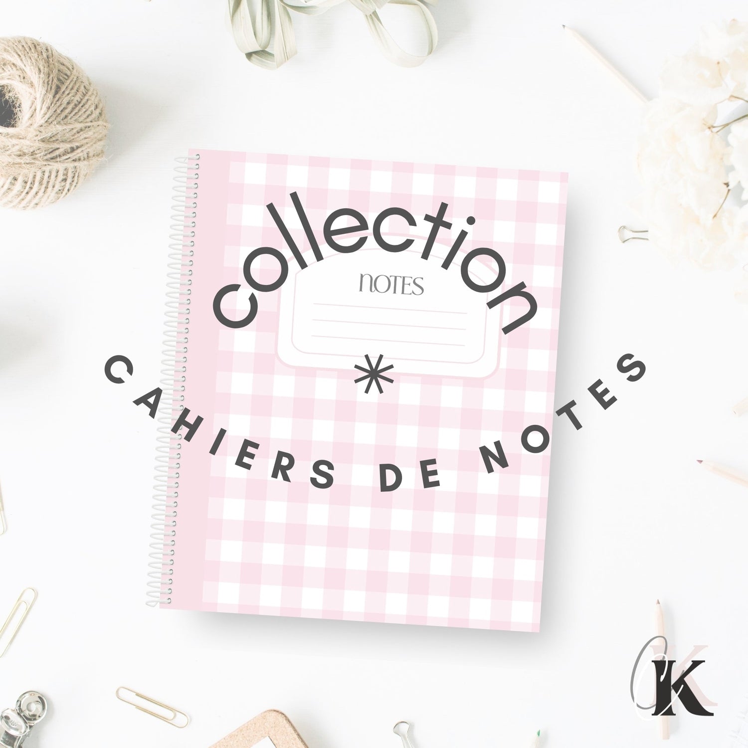 Cahiers de notes - Créations KingA+