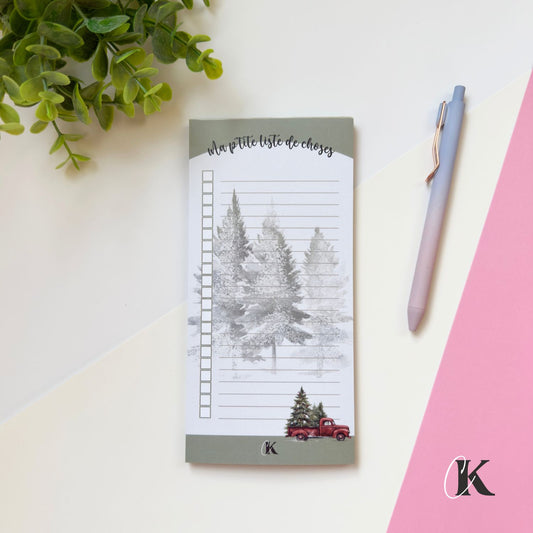 Liste de tâches | Thème de Noël (To do list)