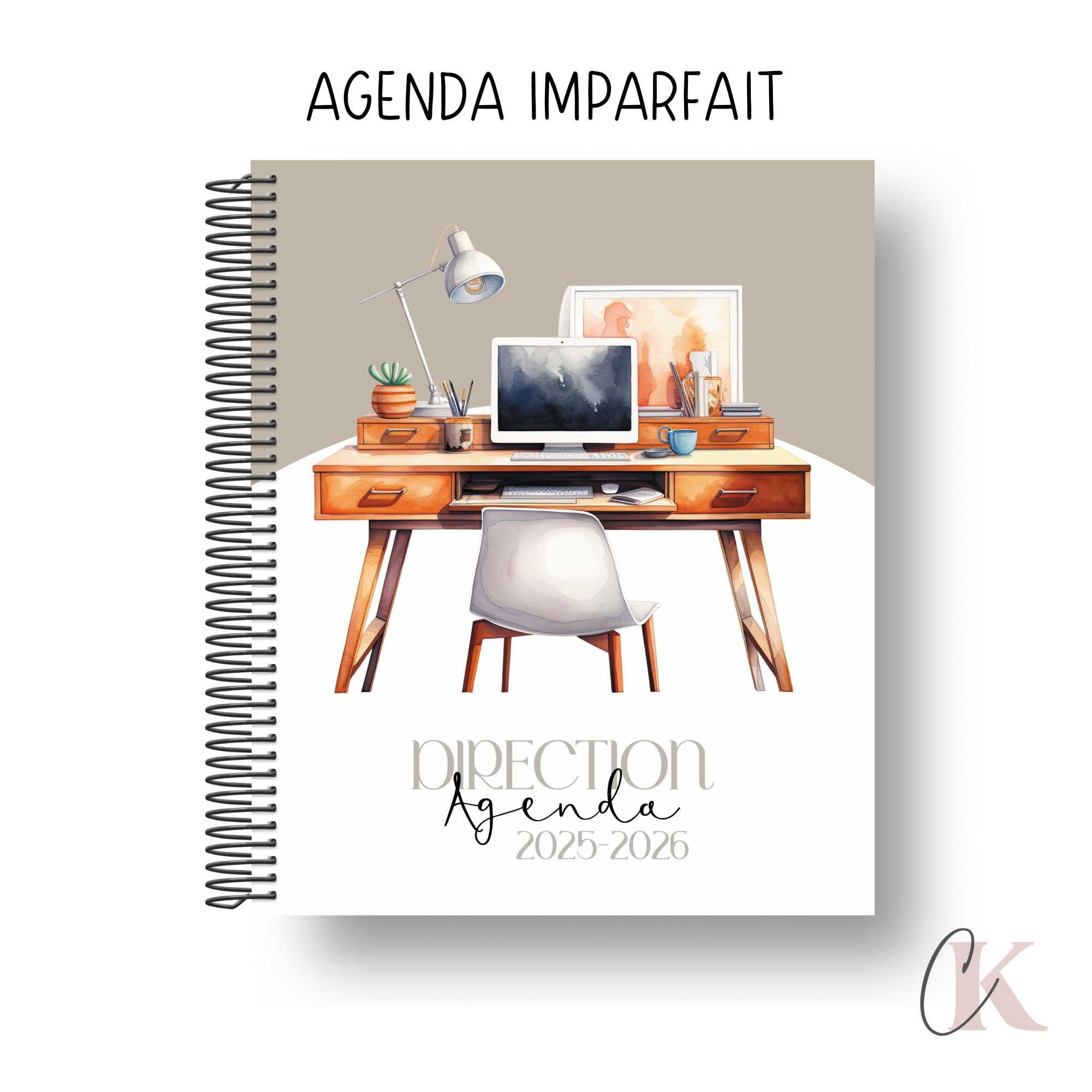 Agendas imparfaits de prof et de direction (plusieurs modèles de couverture)