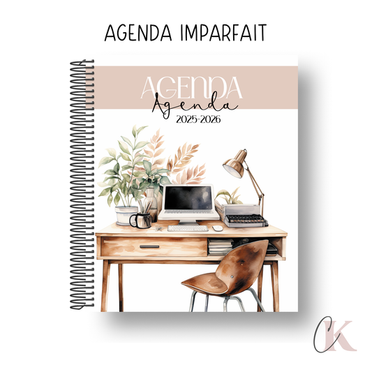 Agendas imparfaits de prof et de direction (plusieurs modèles de couverture)