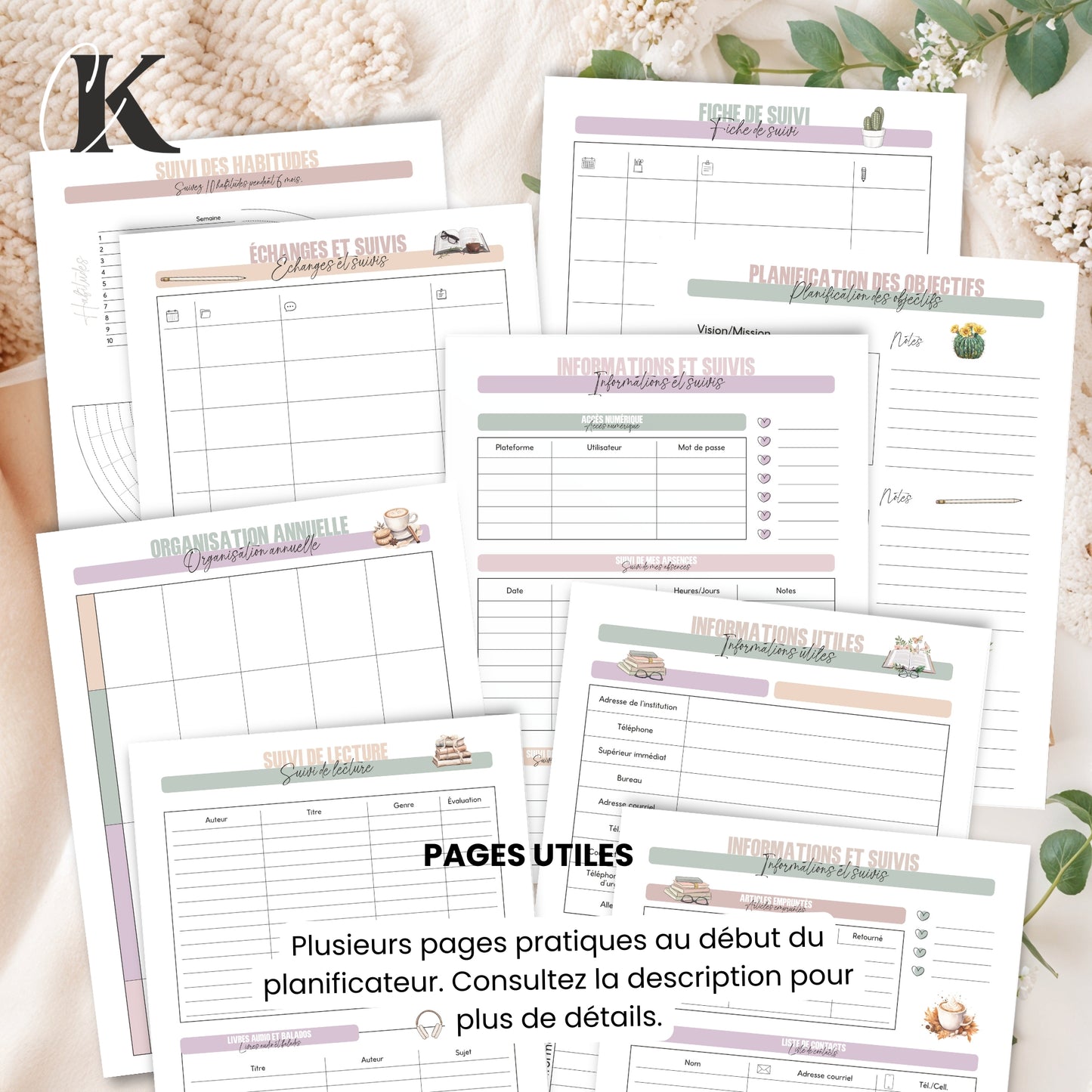 Agenda général 2026-2027 | Administration scolaire | Grand public | Fleurie