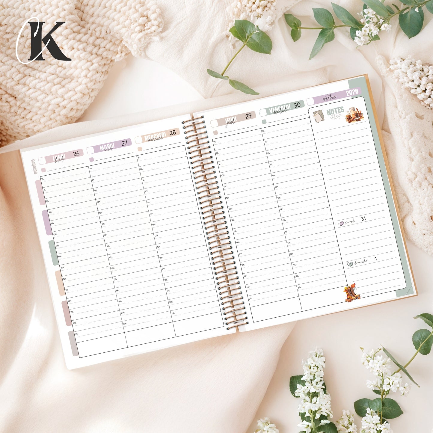 Agenda général 2026-2027 | Administration scolaire | Grand public | Fleurie