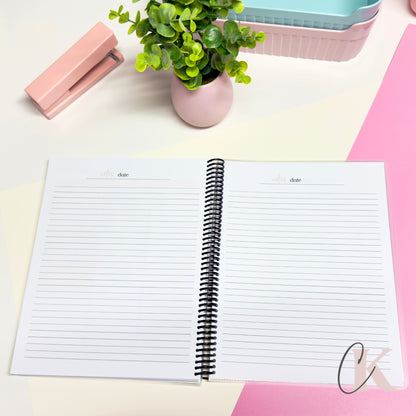 Agenda planificateur non-daté | Grand public | Motif floral