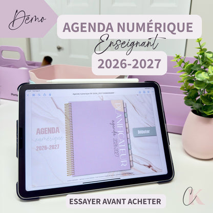 Agenda numérique 2026-2027 | VERSION D'ESSAI