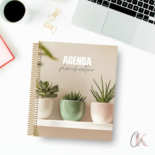 Agenda planificateur 2026-2027 | Ortho/TES | Élégance