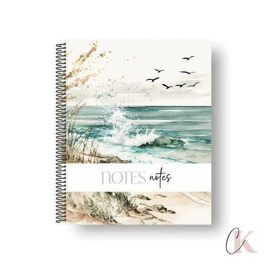Cahier de notes | Océan/Plage | EN