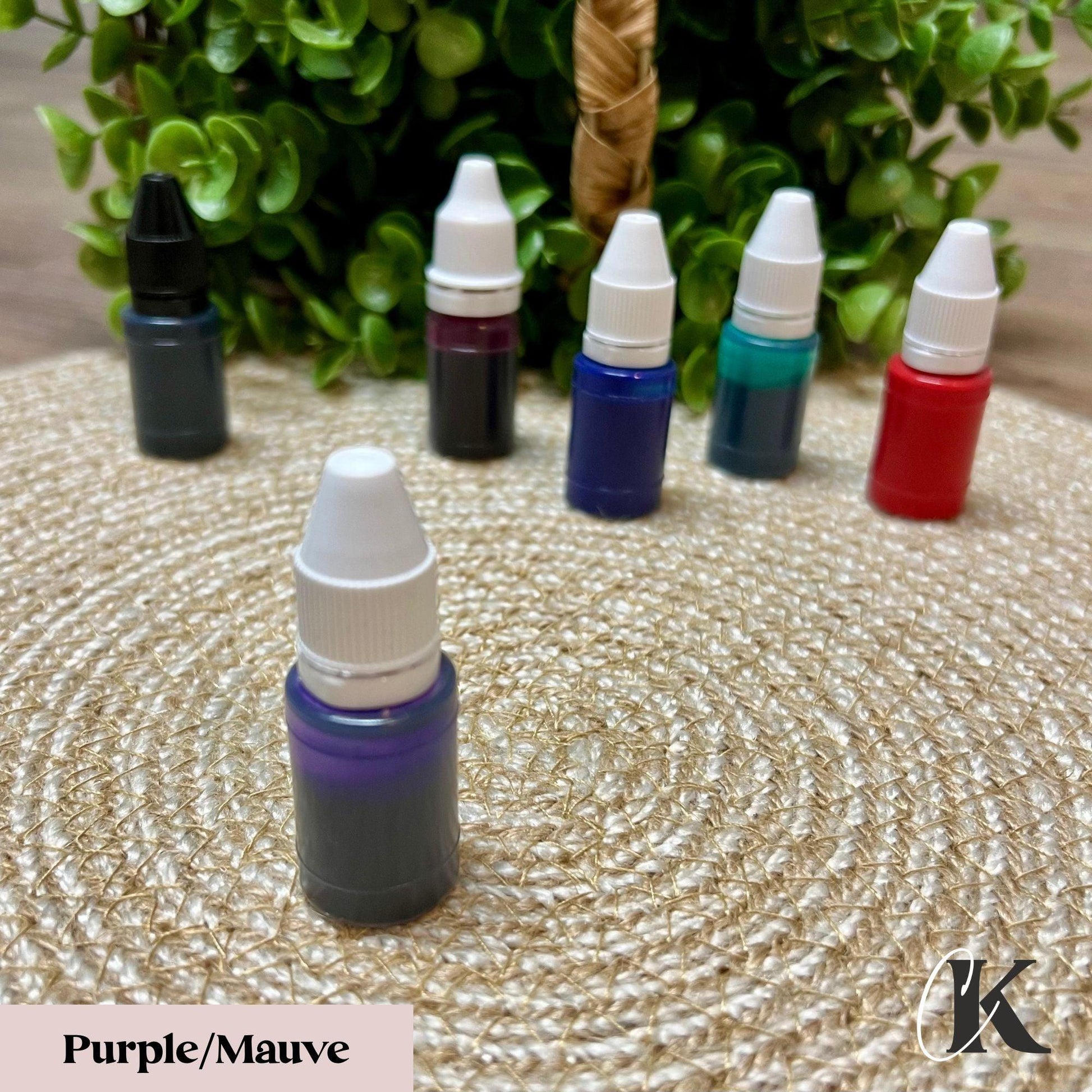 Encre de recharge pour étampes | Ink Refill Bottles for Stamps - Créations KingA+