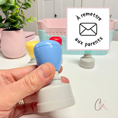Étampe | À remettre aux parents | Ronde 39