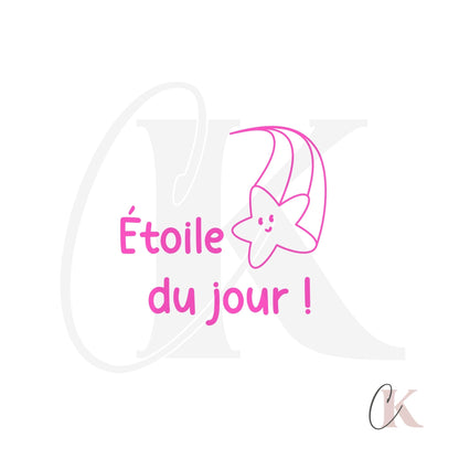 Étampe | Étoile du jour ! | Ronde 28