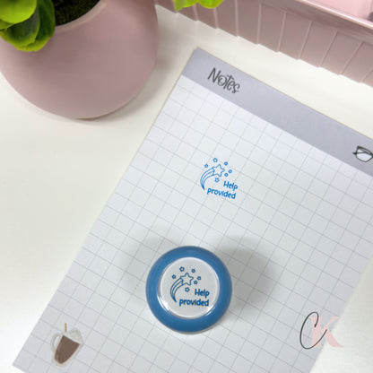 Étampe | Help provided | Teacher Stamp | Ronde 26