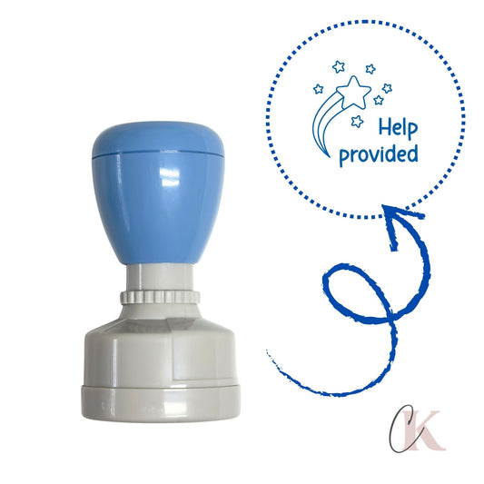 Étampe | Help provided | Teacher Stamp | Ronde 26