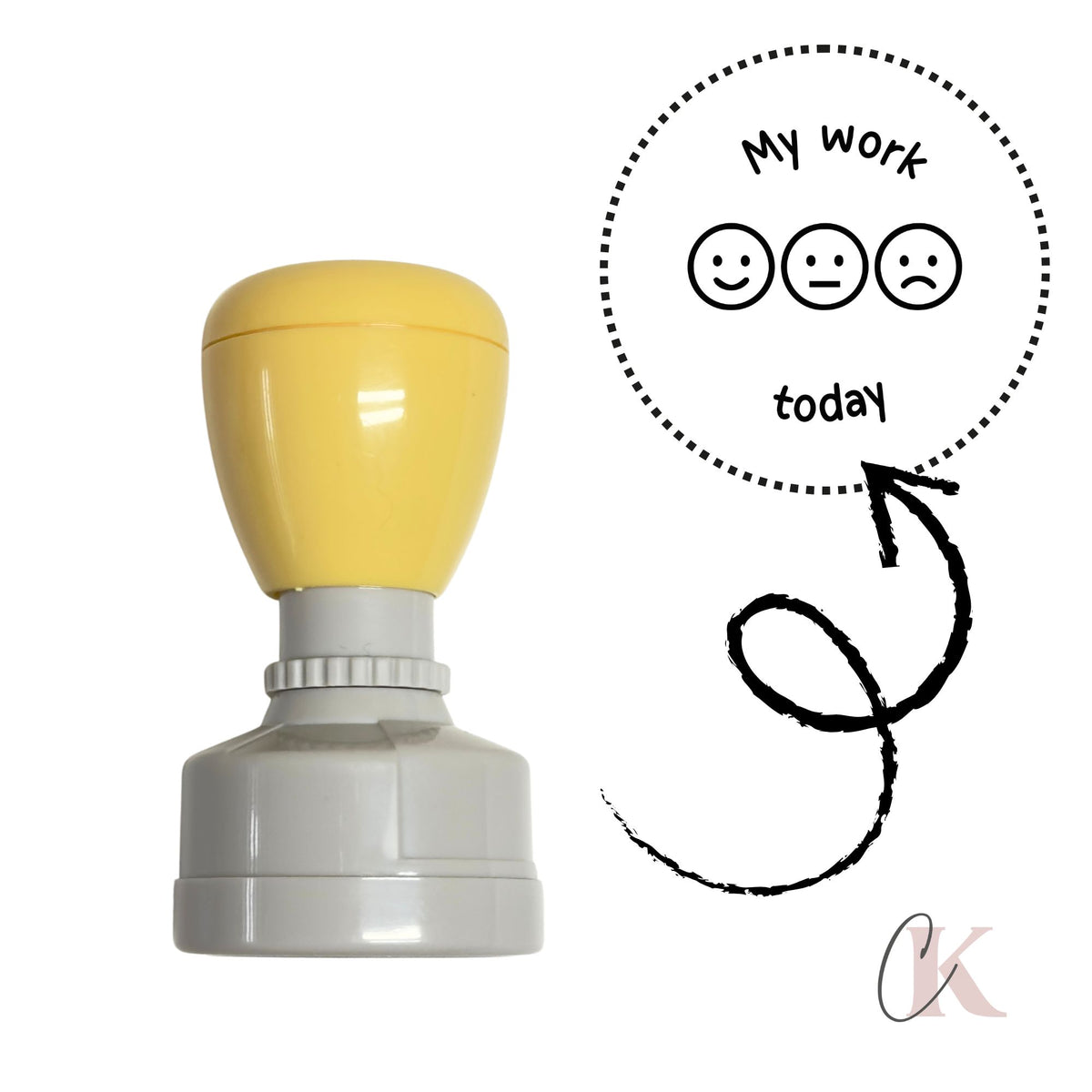 Étampe | My work today Self-Assessment | Ronde 36