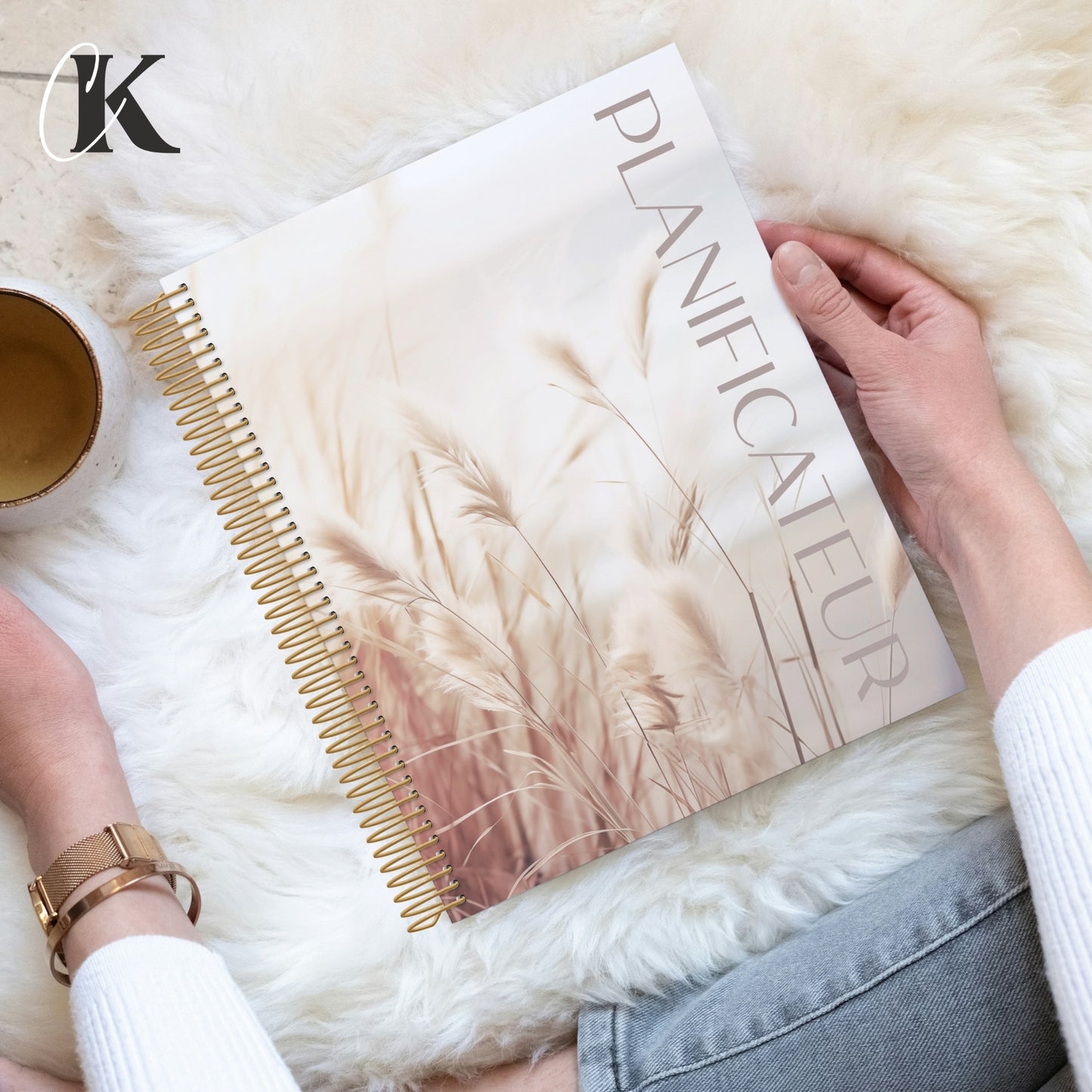 Agenda planificateur 2026/2027 | Étudiant | 7 cases/8h-20h | Élégance