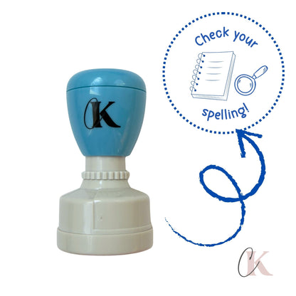 Étampe Check your spelling! Stamp | Ronde 03
