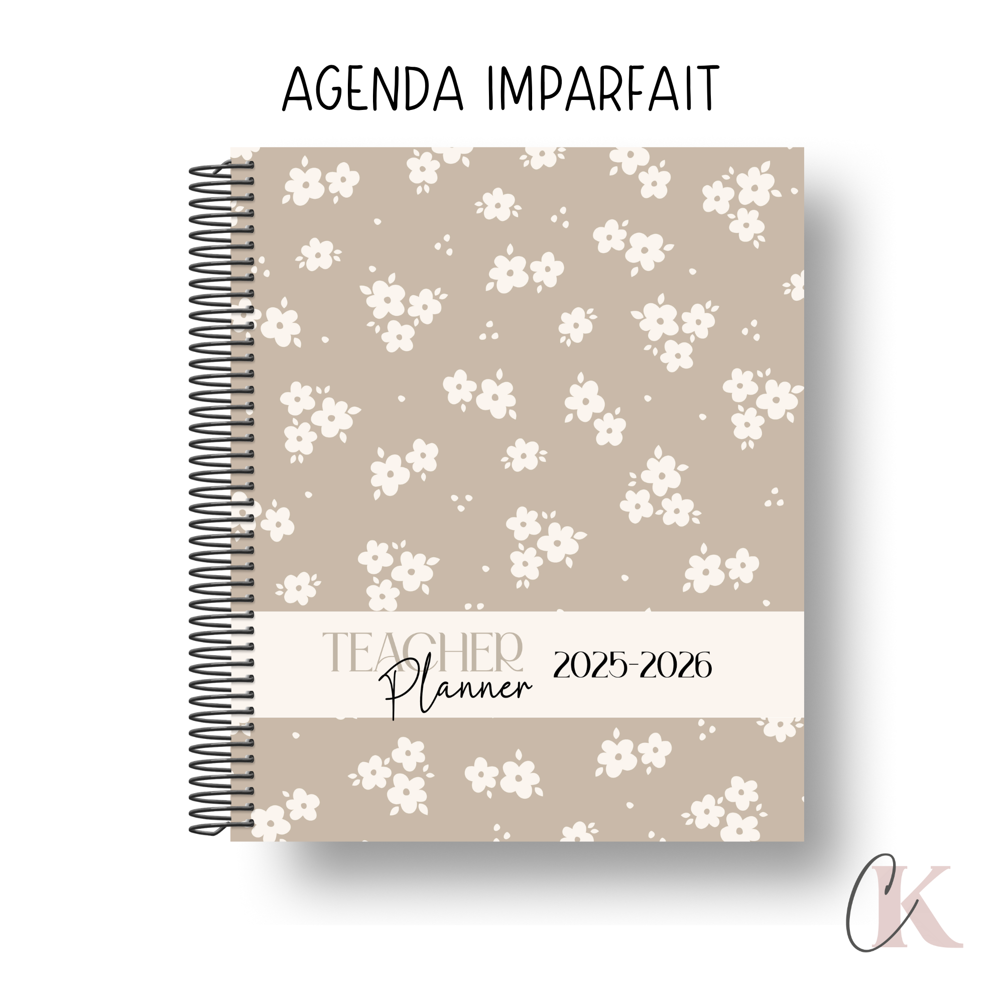 Agendas imparfaits de prof et de direction (plusieurs modèles de couverture)