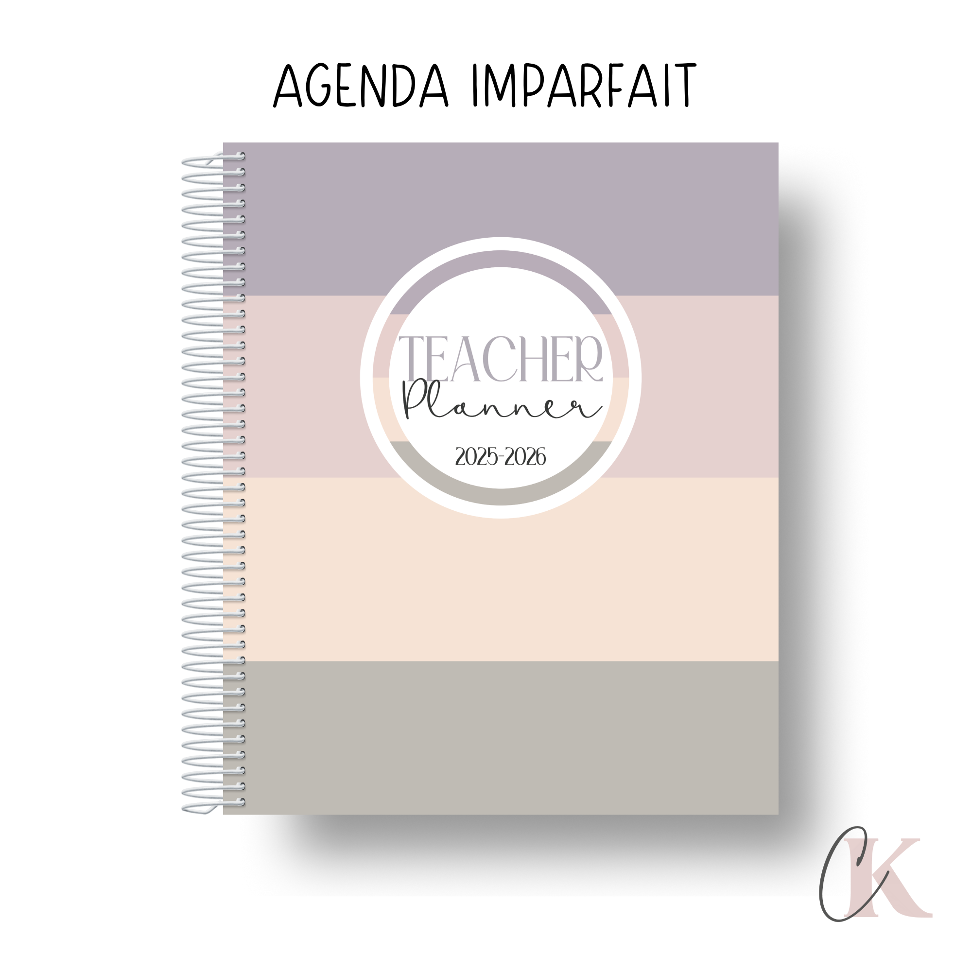 Agendas imparfaits de prof et de direction (plusieurs modèles de couverture)
