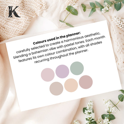 2026-2027 Teacher Planner | 5 periods/blocks | Vintage/Retro