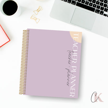 2026-2027 Teacher Planner | 6 periods/blocks | Elegance