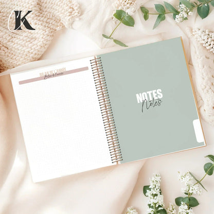 Agenda planificateur 2026 - 2027 | Étudiant | 7 cases/8h - 20h | Vintage/Rétro - Agendas et planificateurs
