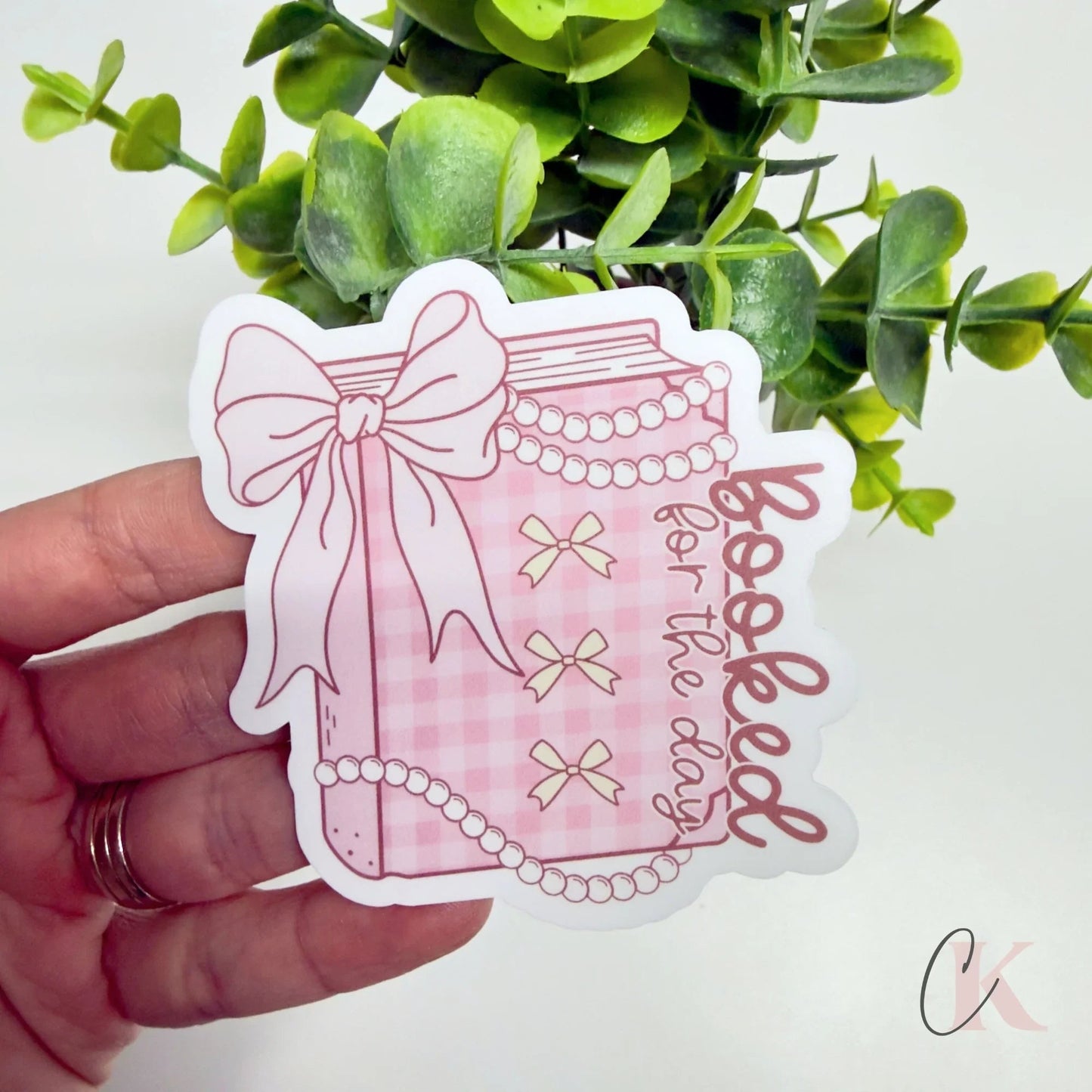 Autocollant décoratif | Booked for the day | Sticker - Étiquettes