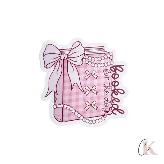 Autocollant décoratif | Booked for the day | Sticker - Étiquettes