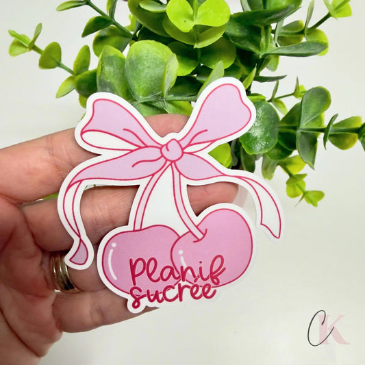 Autocollant décoratif | Planif sucrée - Étiquettes