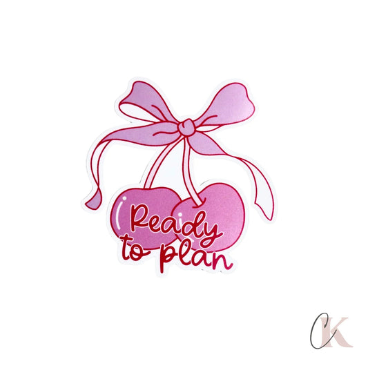 Autocollant décoratif | Ready to plan | Sticker - Étiquettes