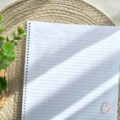 Cahier d’observation de stage en enseignement | Teaching Internship Observation Notebook | EN - Papeterie