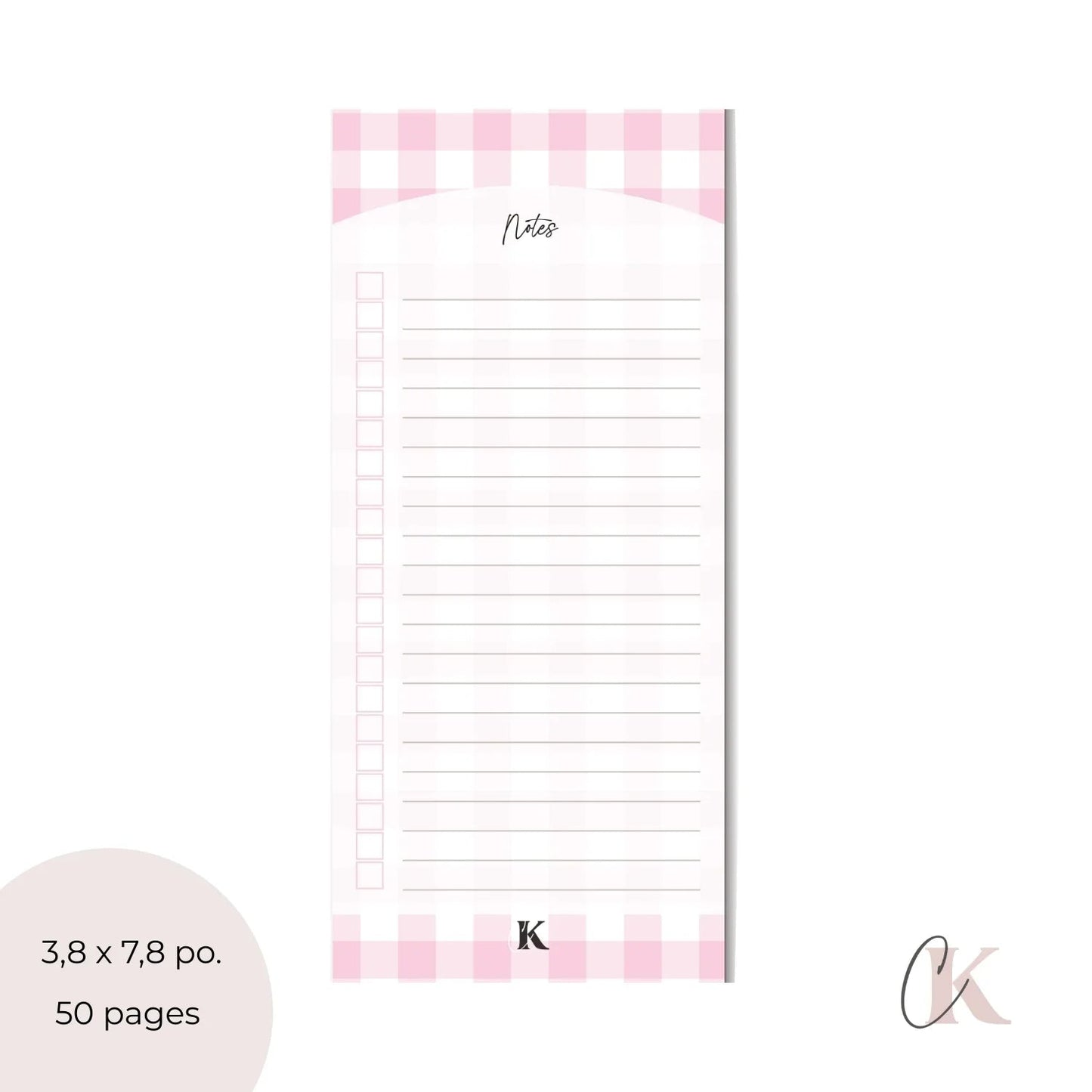 Ensemble de planificateur et blocs-notes | Rétro rose - Papeterie -