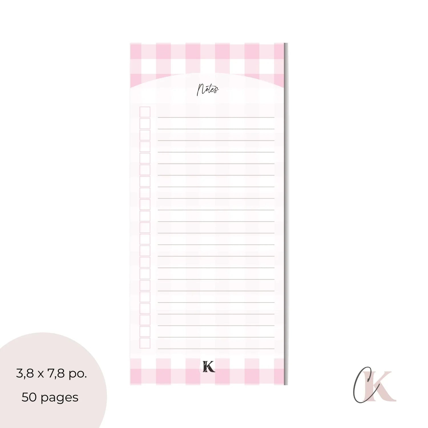 Ensemble de planificateur et blocs-notes | Rétro rose - Papeterie -