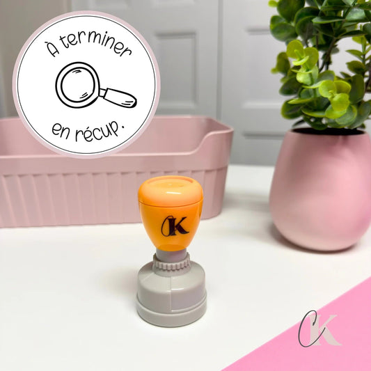 Étampe À terminer en récupération | Ronde 01 - Étampe