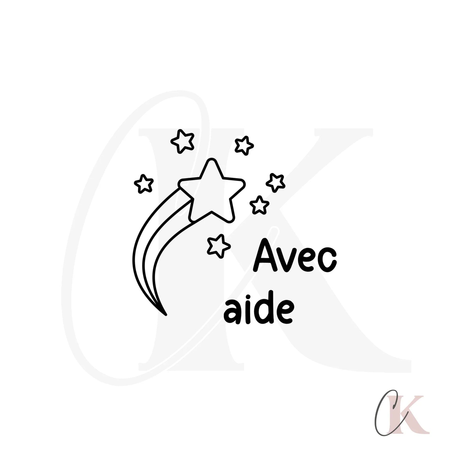 Étampe | Avec aide | Ronde 25 - Étampe