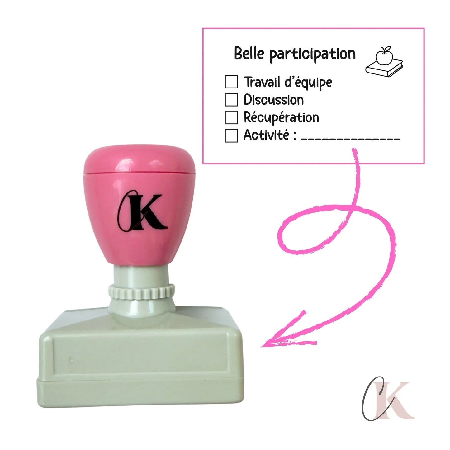 Étampe Belle participation | Rectangle 12 - Étampe