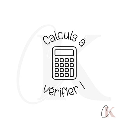 Étampe Calculs à vérifier | Ronde 04 - Étampe