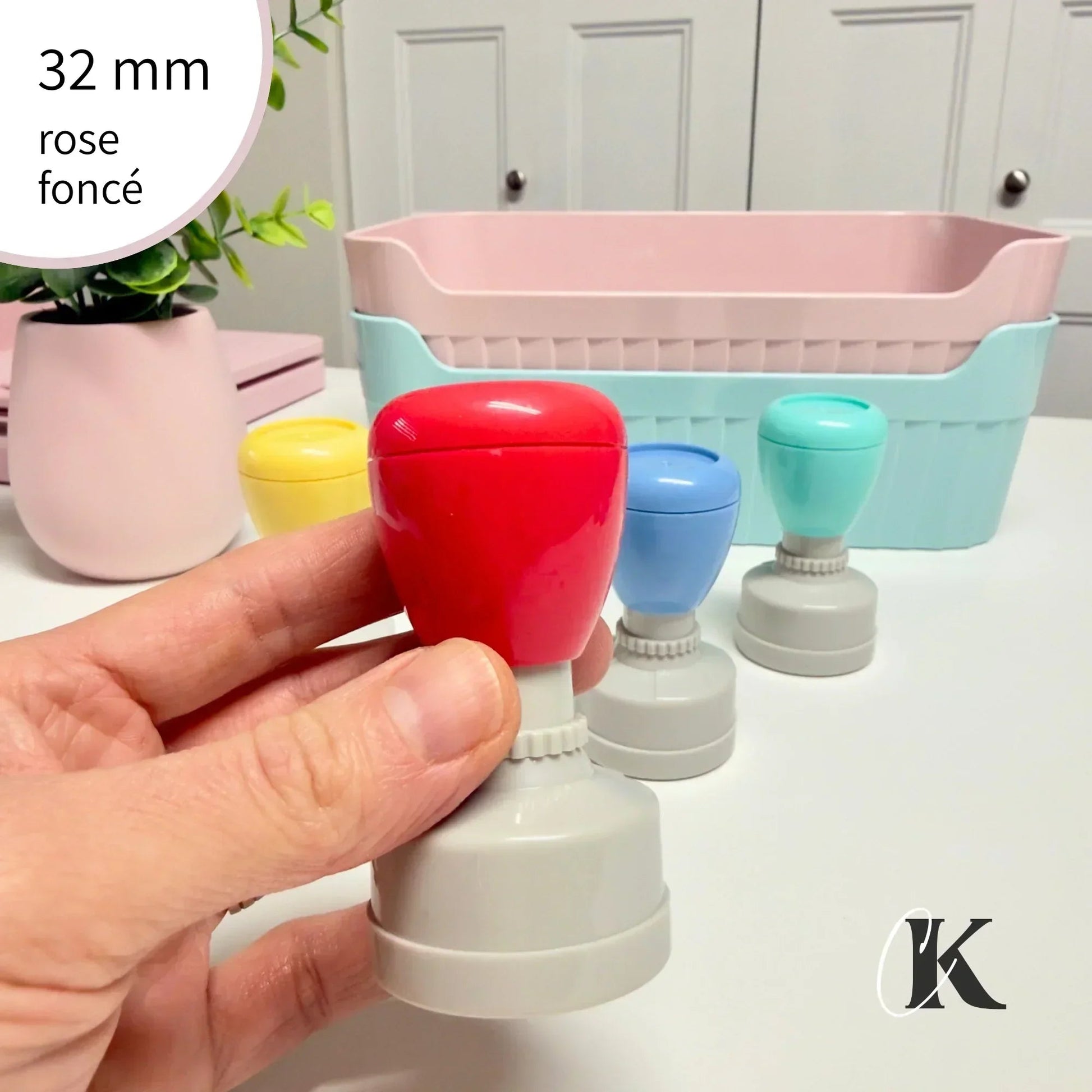 Étampe | Checked! | Teacher Stamp | Ronde 23 - Étampe