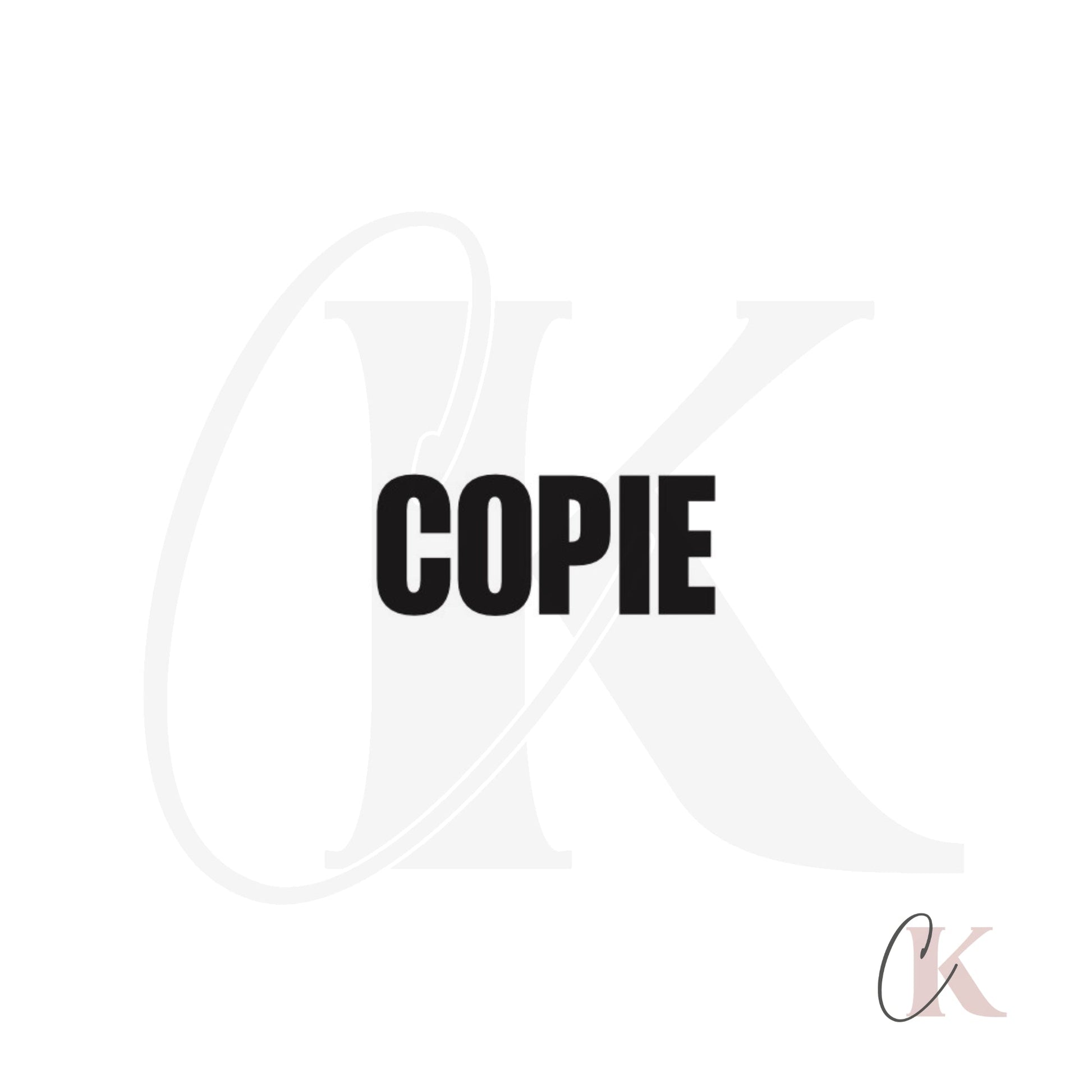 Étampe COPIE | Rectangle 21 - Étampe