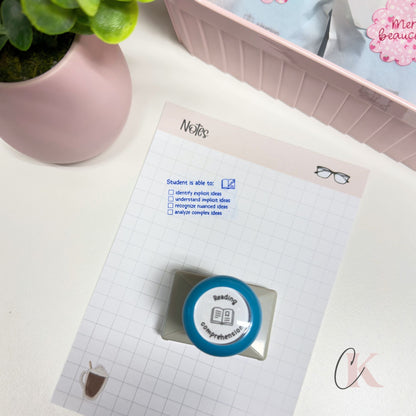 Étampe Feedback on Reading Comprehension| Rectangle 08 - Étampe