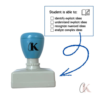 Étampe Feedback on Reading Comprehension| Rectangle 08 - Étampe