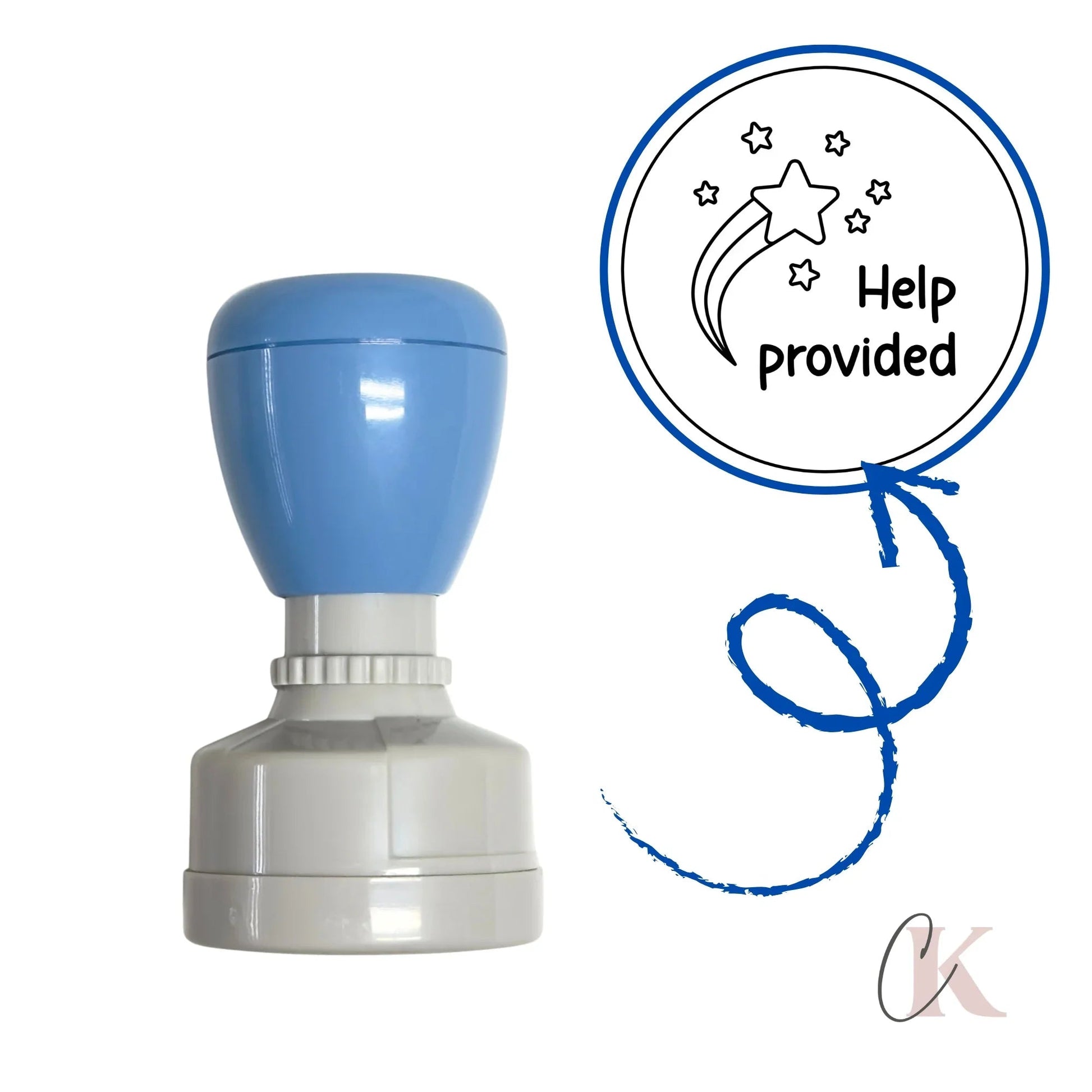 Étampe | Help provided | Teacher Stamp | Ronde 26 - Étampe