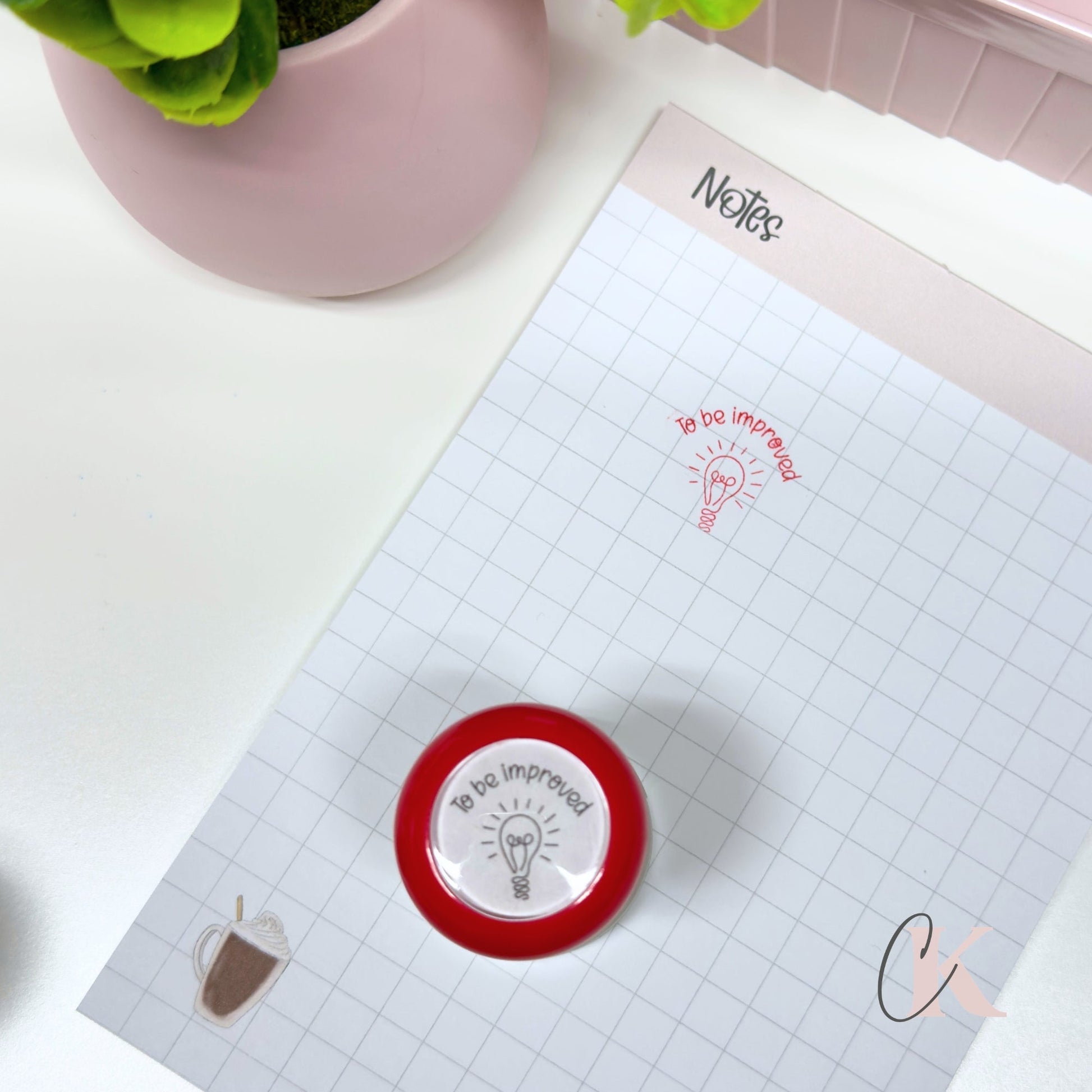 Étampe To be improved Stamp | Ronde 15 - Étampe