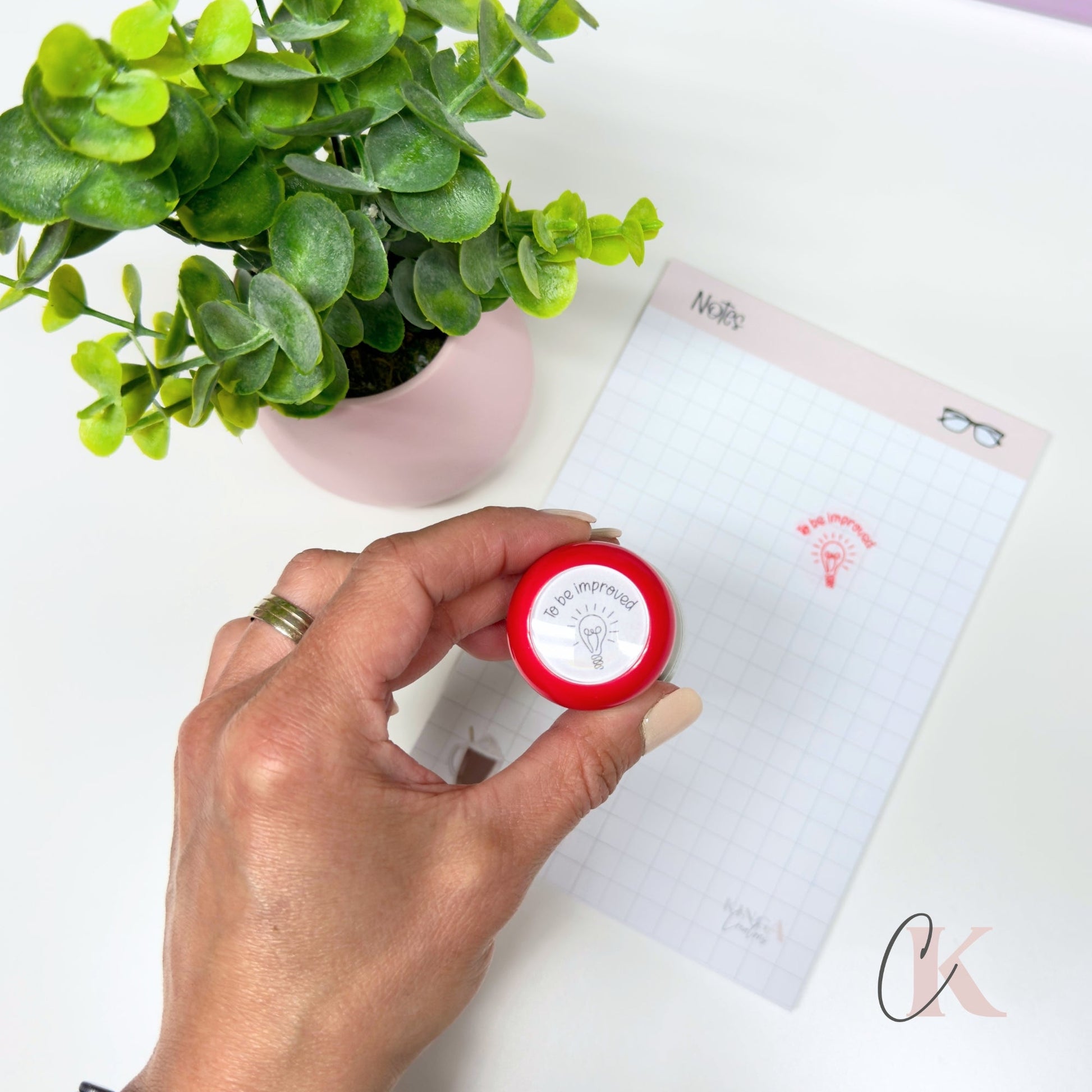 Étampe To be improved Stamp | Ronde 15 - Étampe