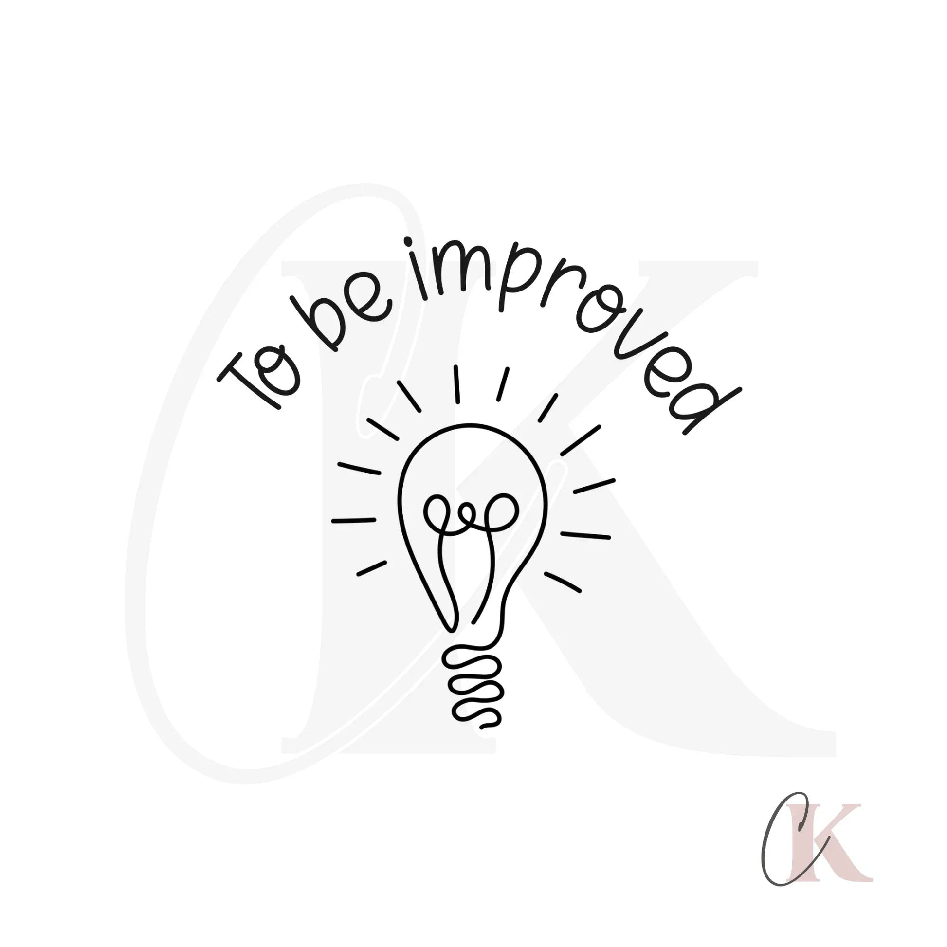 Étampe To be improved Stamp | Ronde 15 - Étampe